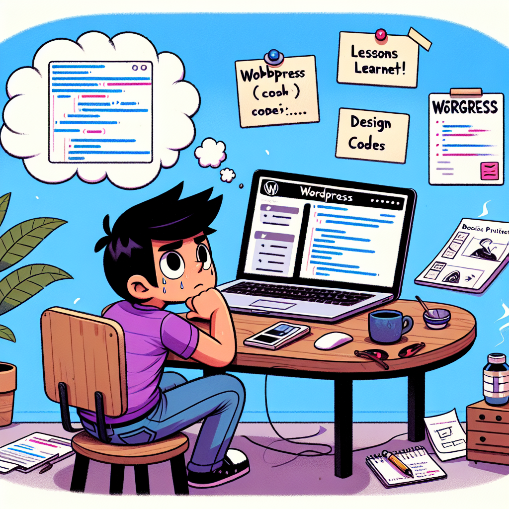 Mi Primer Cliente de Diseño Web y lo que WordPress me enseñó