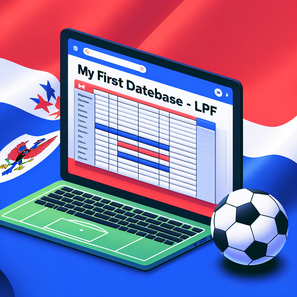 Mi Primera Base de Datos – LPF (Liga Panameña de Fútbol)