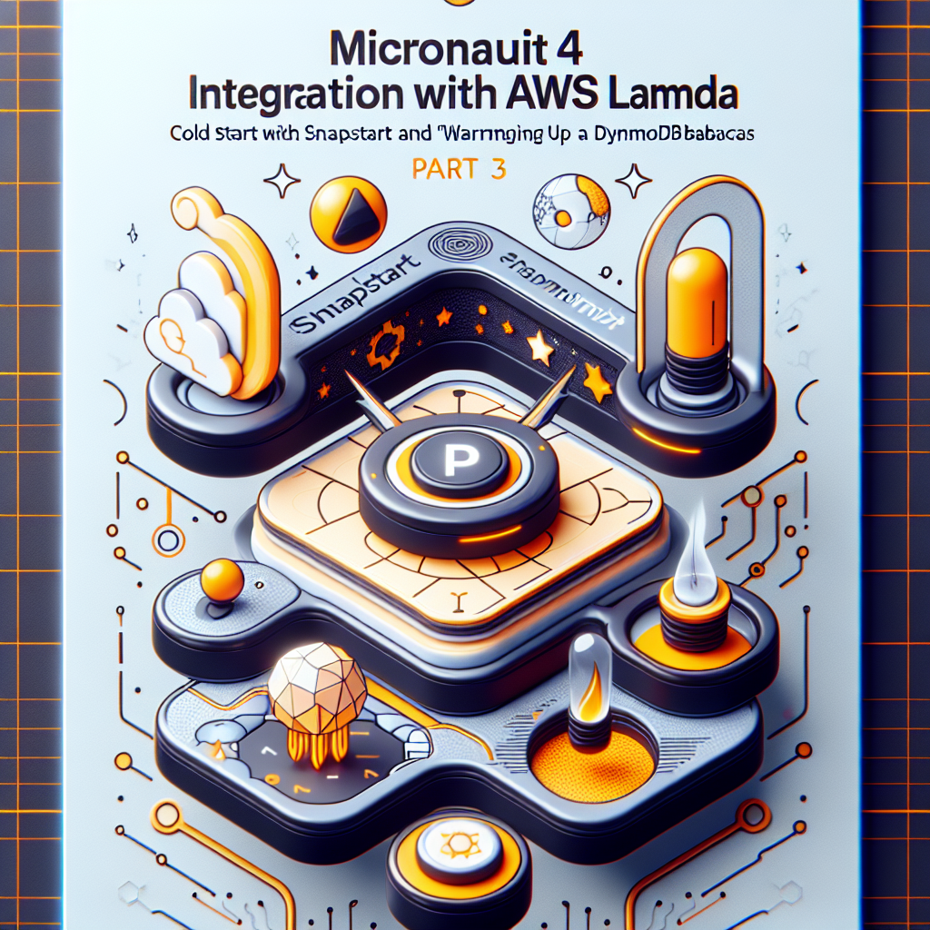 Micronaut 4 en AWS Lambda Parte 3 Arranques en frío con SnapStart y precalentamiento de DynamoDB