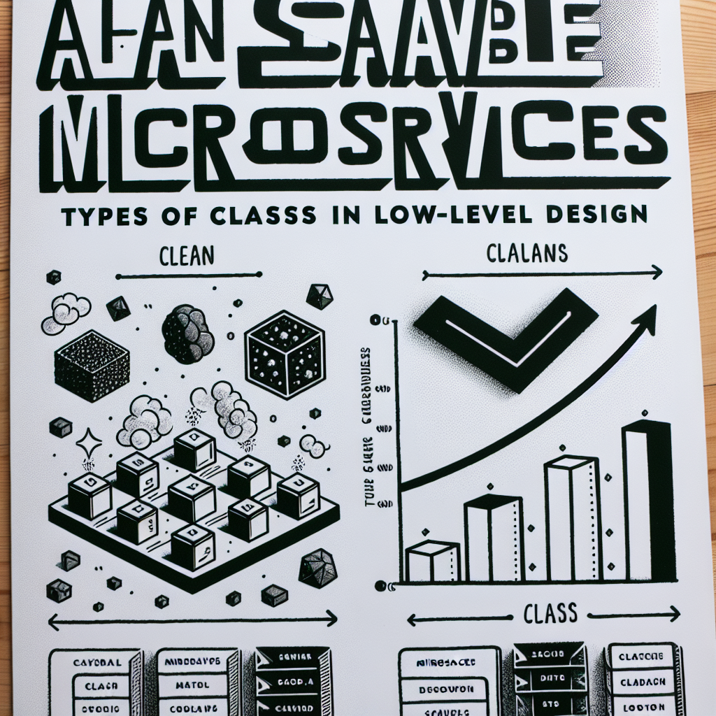 Microservicios Limpios y Escalables: Tipos de Clases en el Diseño de Bajo Nivel