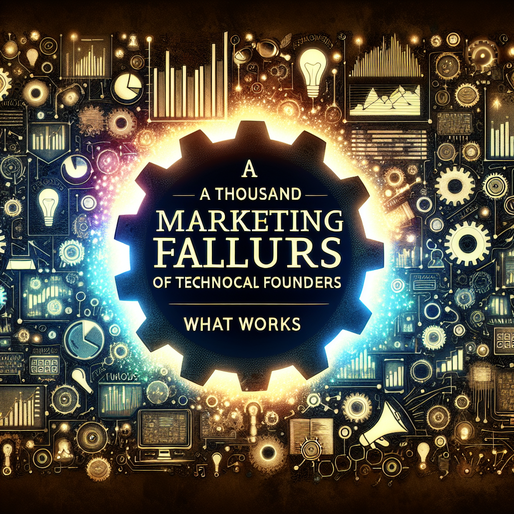 Mil Fracasos de Marketing de Fundadores Técnicos: Qué Funciona