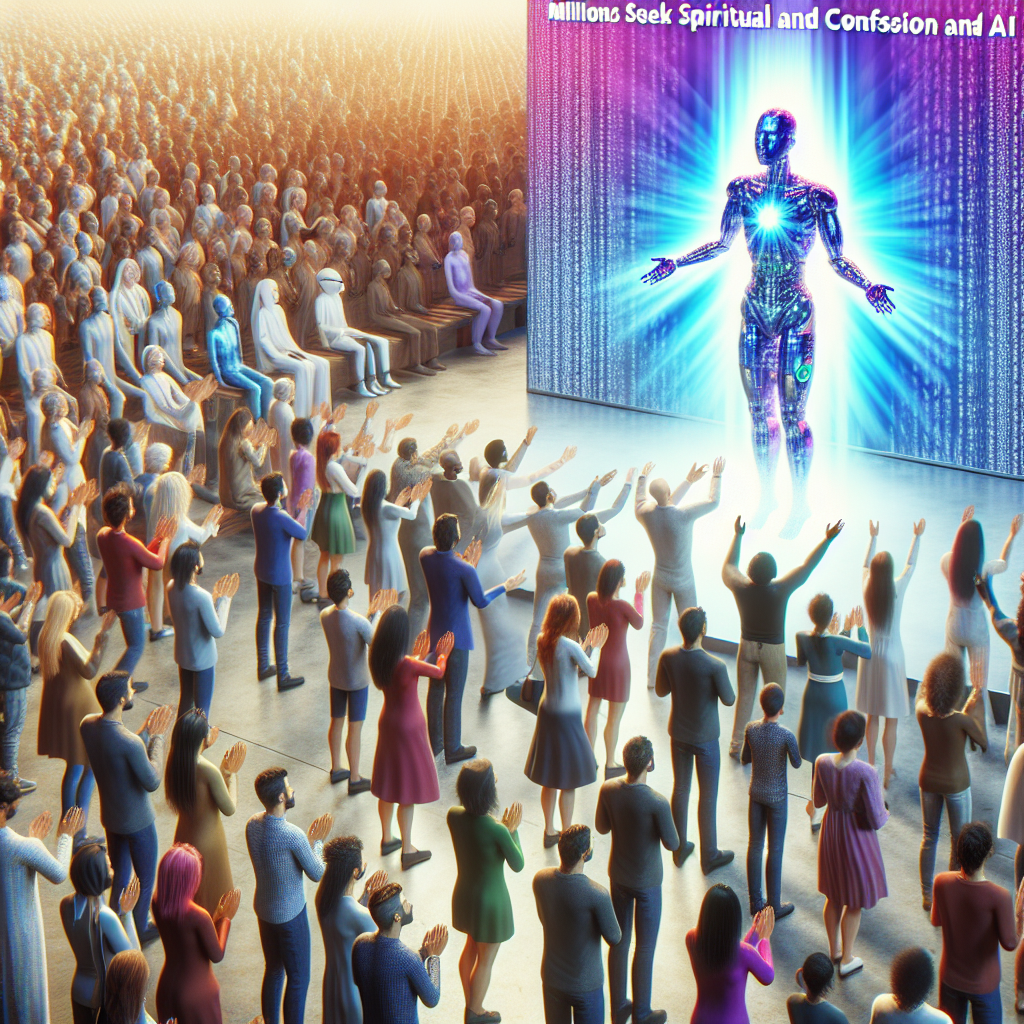 Millones buscan guía espiritual y confesión en IA