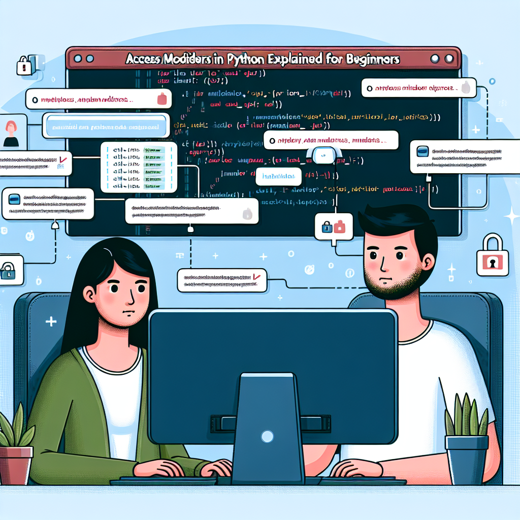 Modificadores de acceso en Python explicados para principiantes
