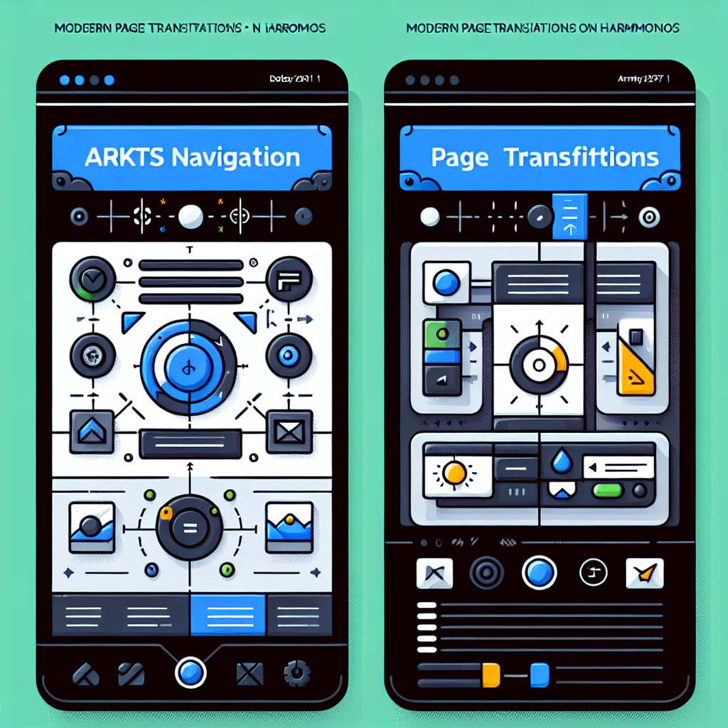 Navegación ArkTS: Transiciones modernas de páginas en HarmonyOS