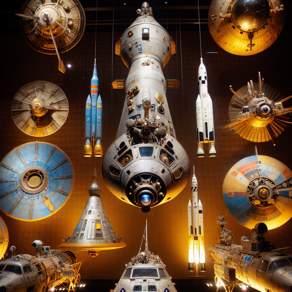 Naves de los 90 y tecnología espacial del siglo XX