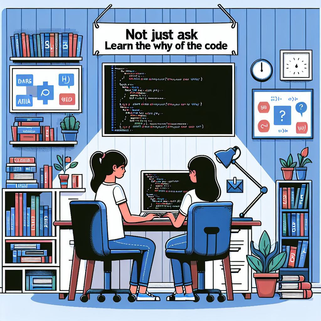 No solo pregunta, aprende el porqué del código