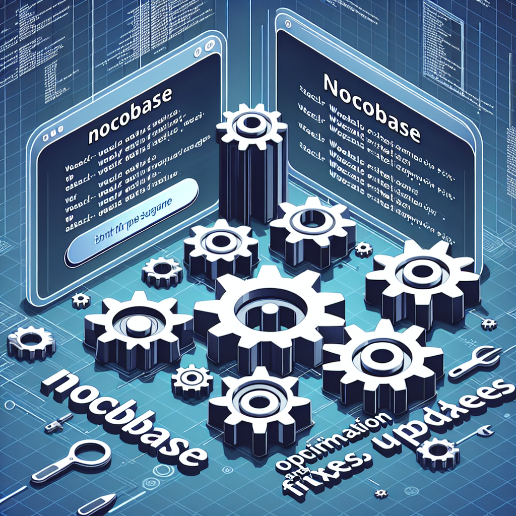 NocoBase: Actualizaciones Semanales de Optimización y Correcciones