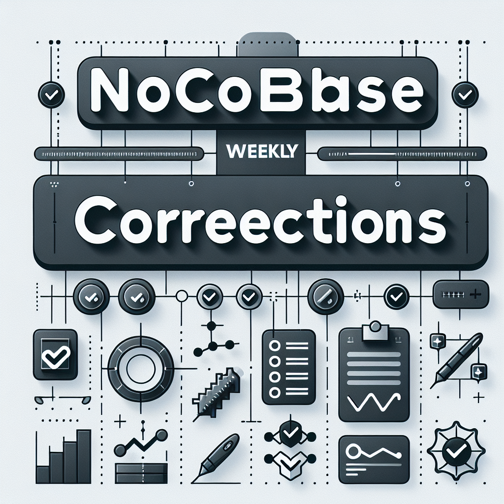 NocoBase Semanal: Optimización y Correcciones