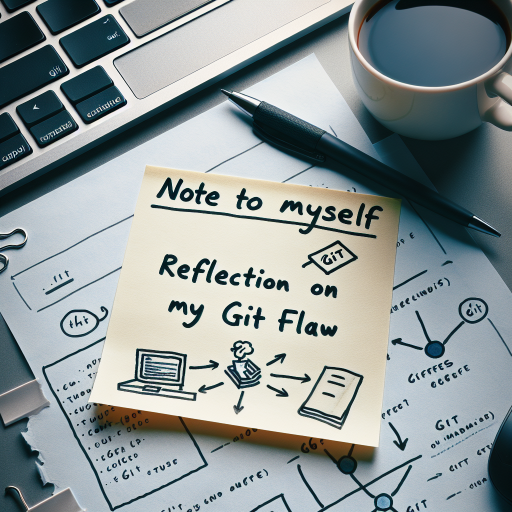 Nota para mí: Reflexión sobre mi flujo de Git
