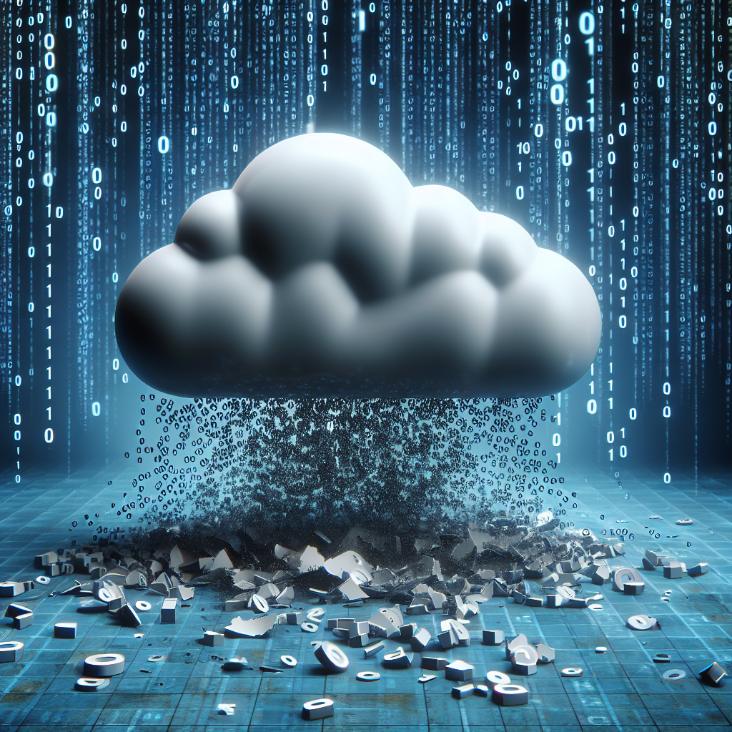 Nube caída, fragilidad de nuestras vidas digitales