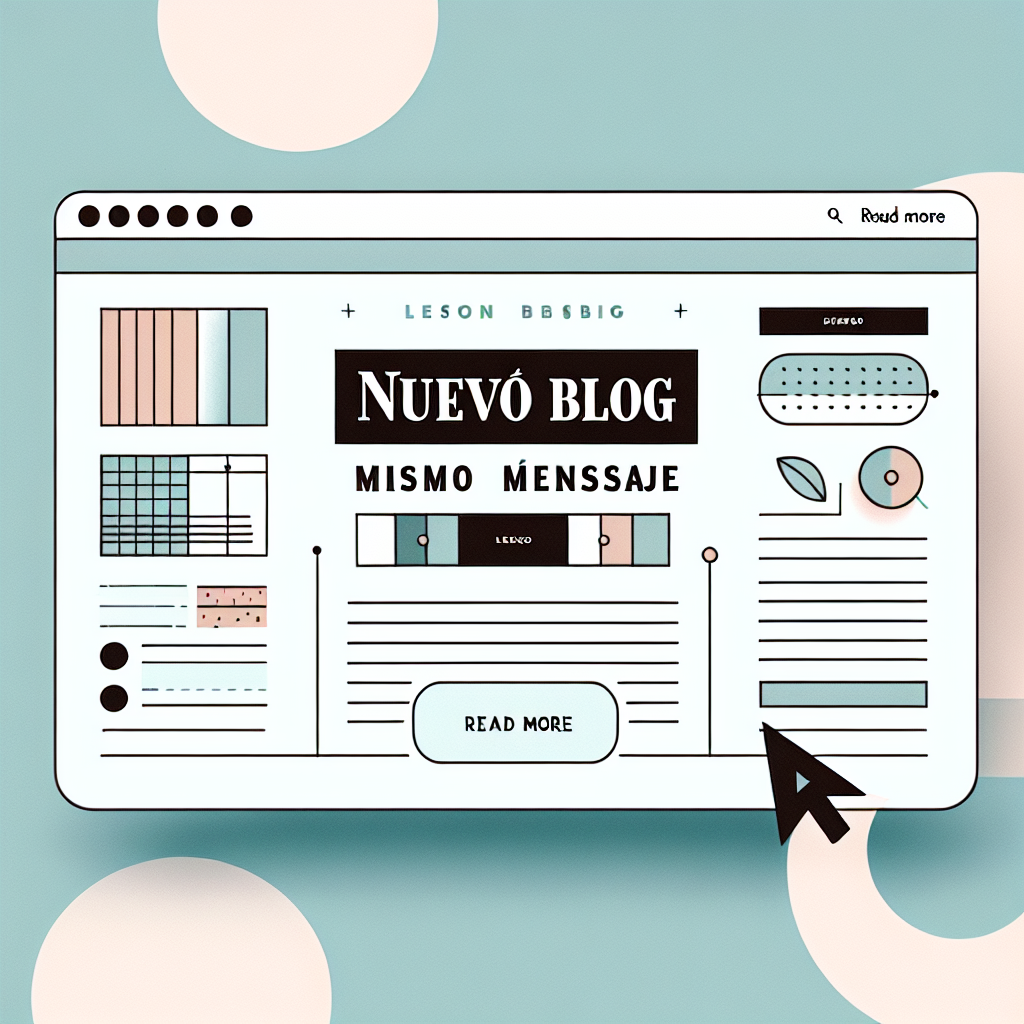 Nuevo Blog, Mismo Mensaje