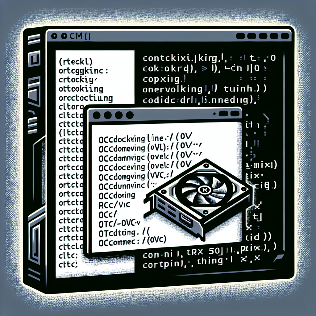 nvoc: CLI Linux para OC/UV en RTX-50