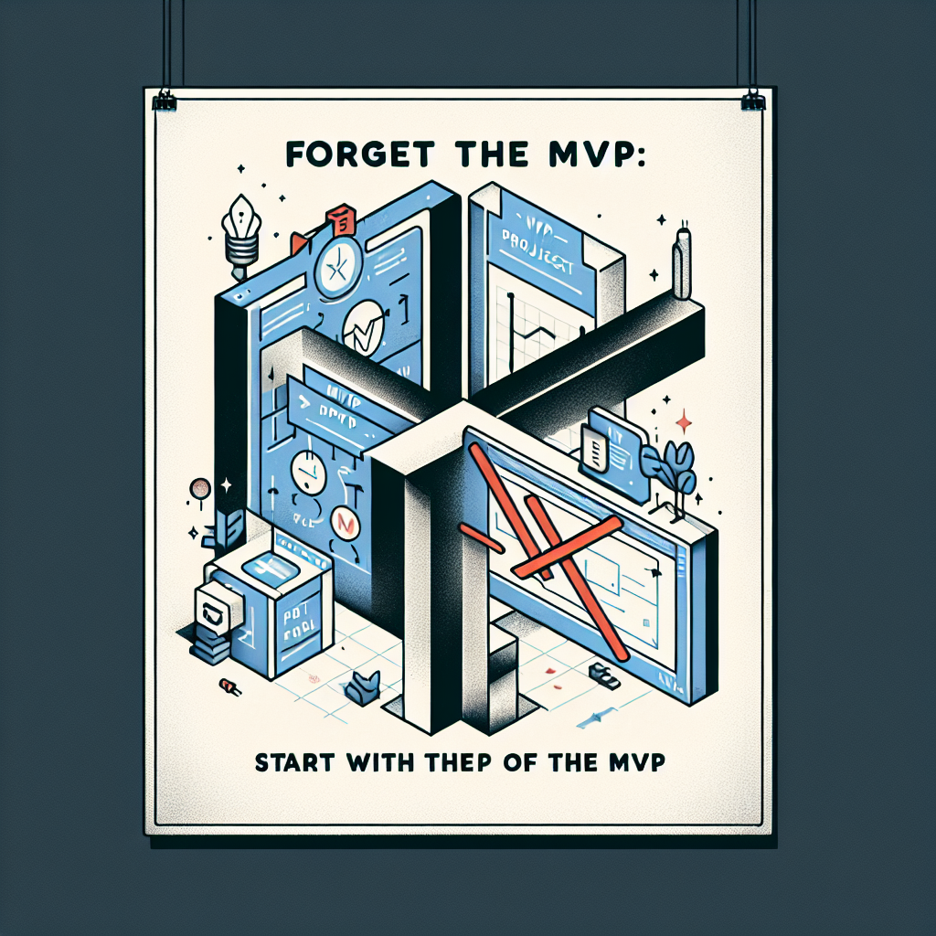 Olvida el MVP: Empieza con el MVP del MVP