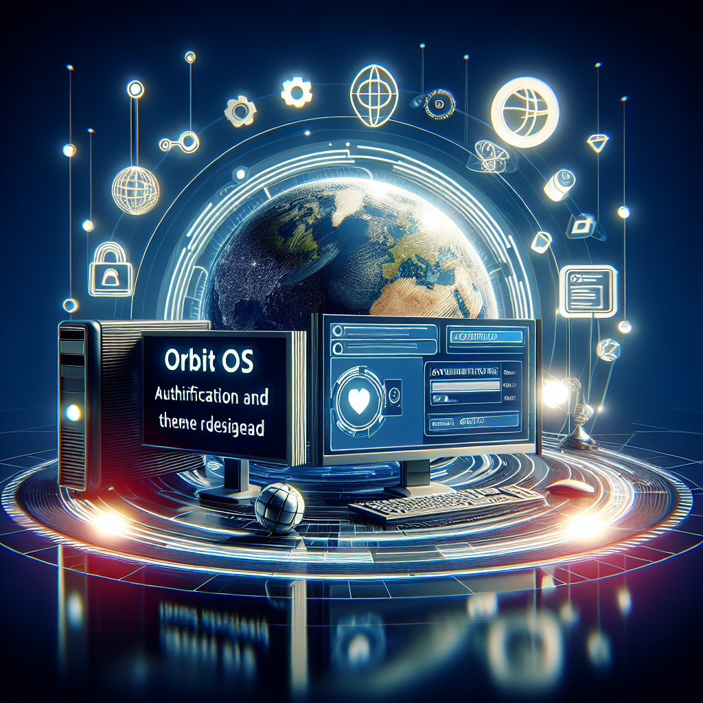 Orbit OS: Autenticación y Rediseño de Tema - La Mayor Actualización