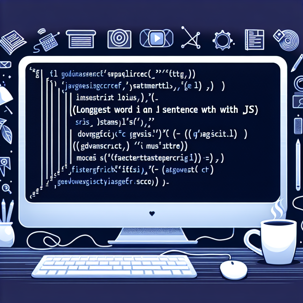 Palabra más larga en una oración con JS