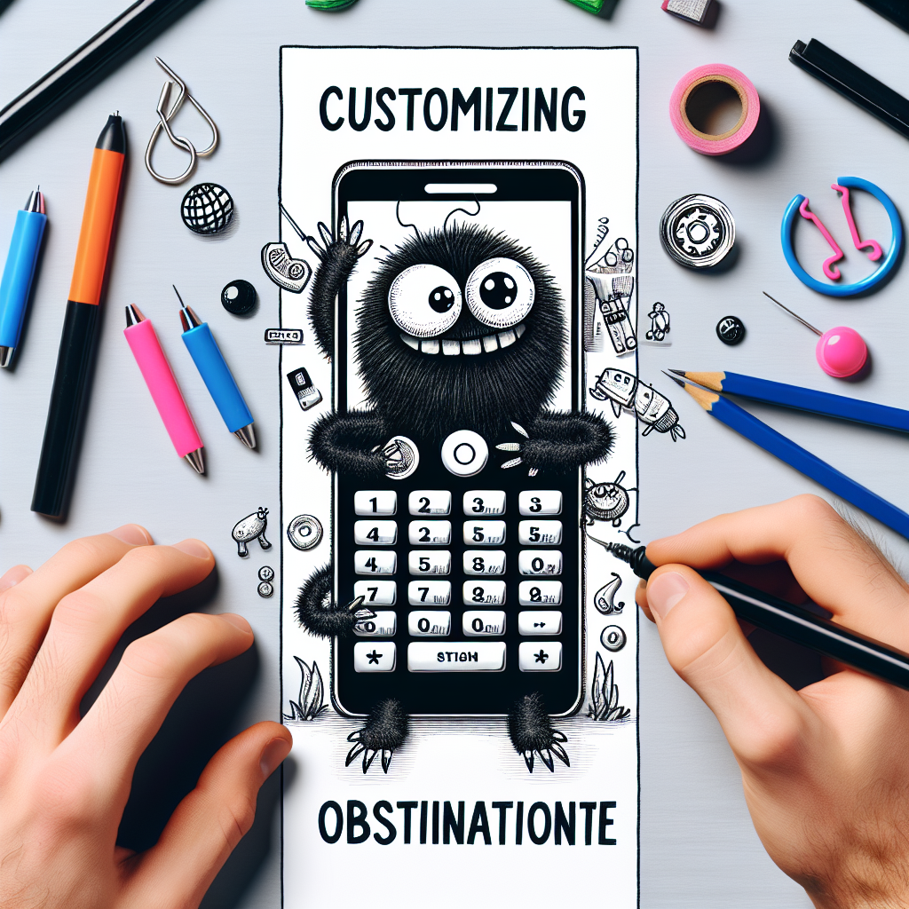 Personalizando el Teléfono Internacional Obstinado