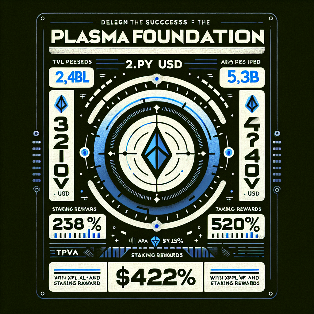 Plasma Foundation: TVL 2.4B USD y APY 54.02% con XPL y recompensas de staking