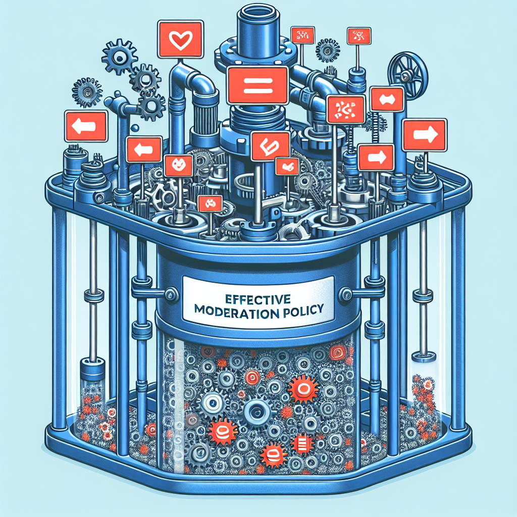 Política de Moderación de Contenidos que Funciona