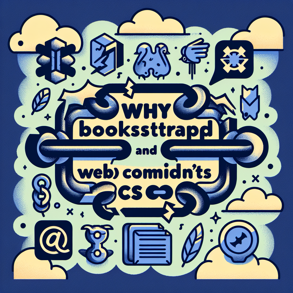 Por qué Bootstrap y Tailwind CSS no funcionan con Web Components