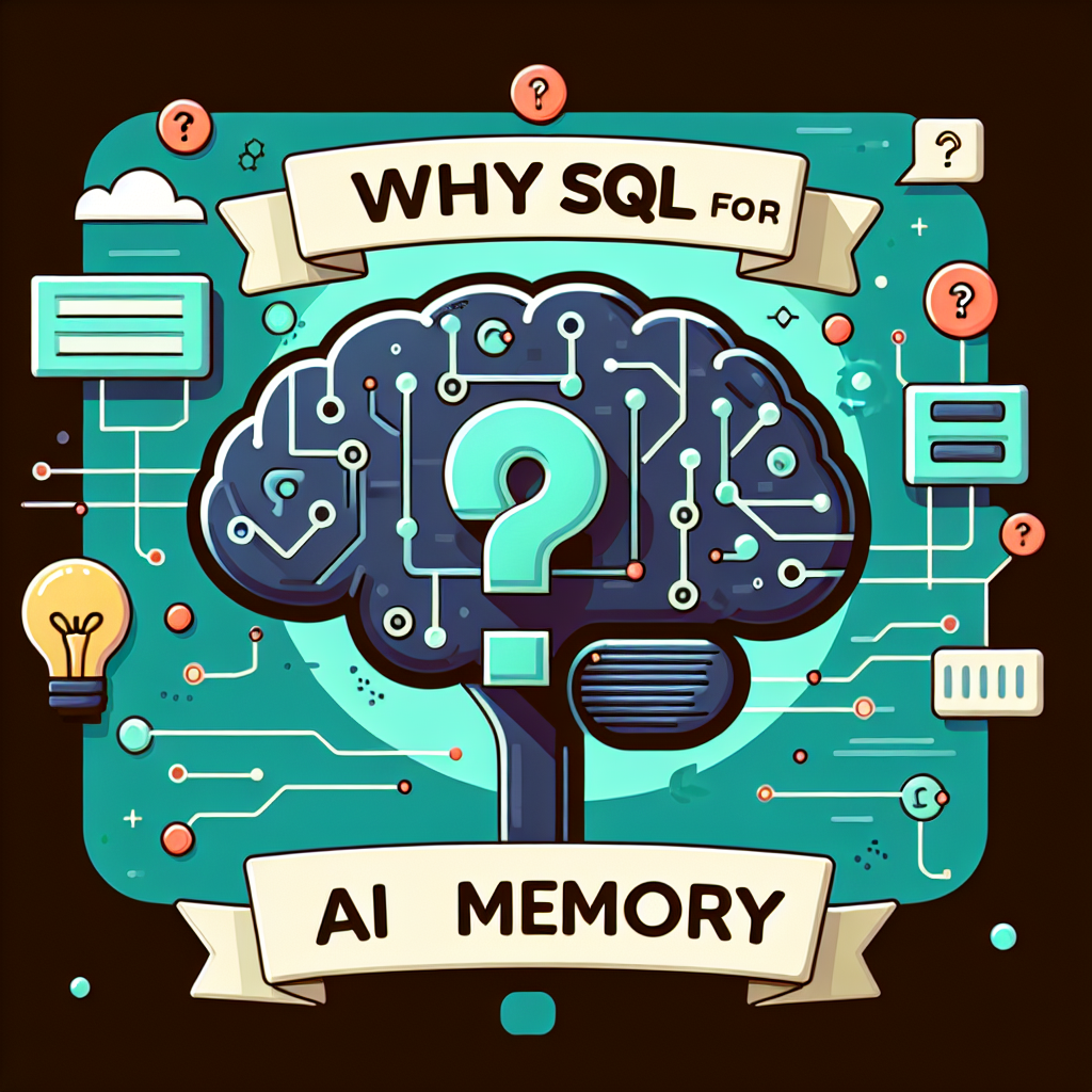 Por qué SQL para la memoria de IA
