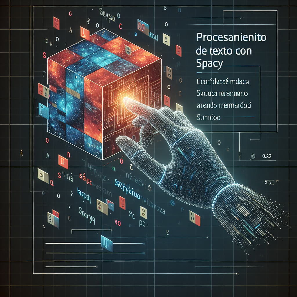 Procesamiento de texto fácil con spaCy