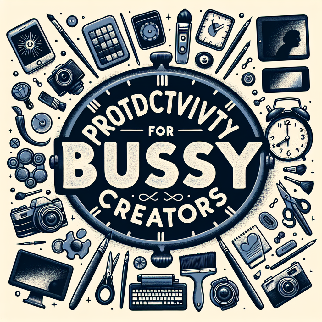 Productividad para Creadores Ocupados