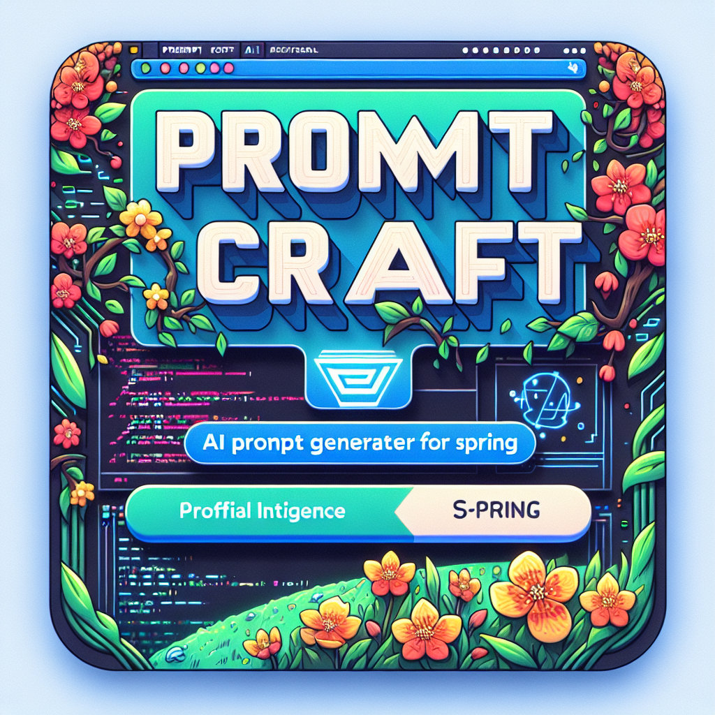 PromptCraft: Generador IA de Prompts para Spring