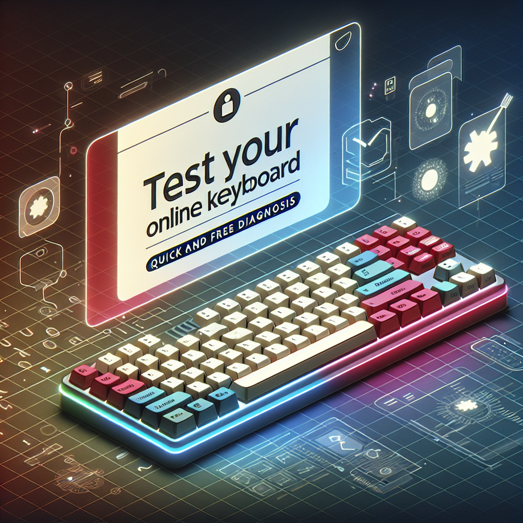 Prueba tu Teclado en Línea: Diagnóstico Rápido y Gratuito
