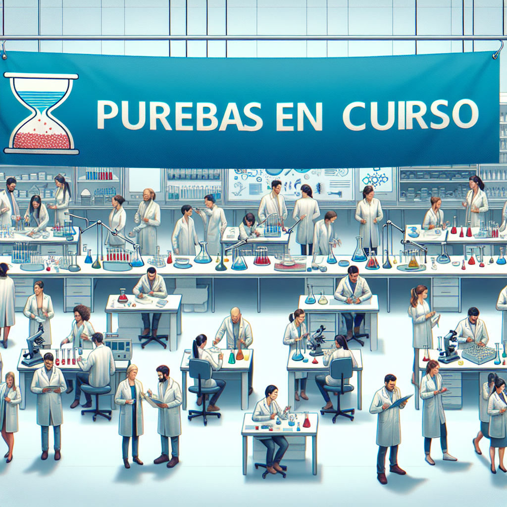 Pruebas en curso