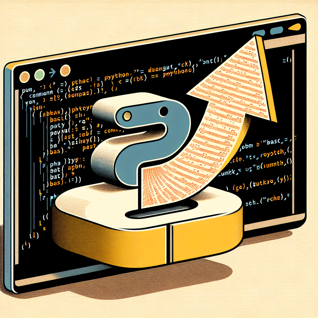 Python como atajo en Bash