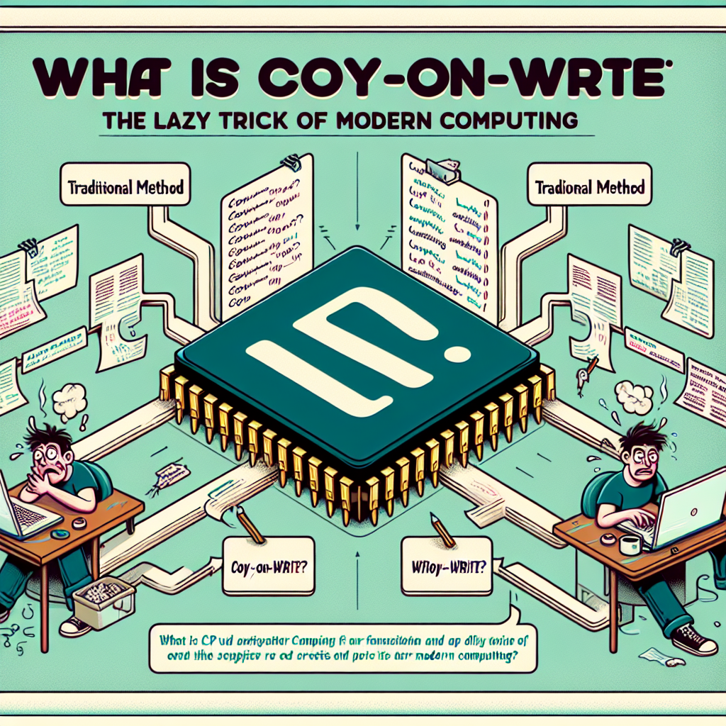 Qué es Copy-on-Write: el truco perezoso de la informática moderna