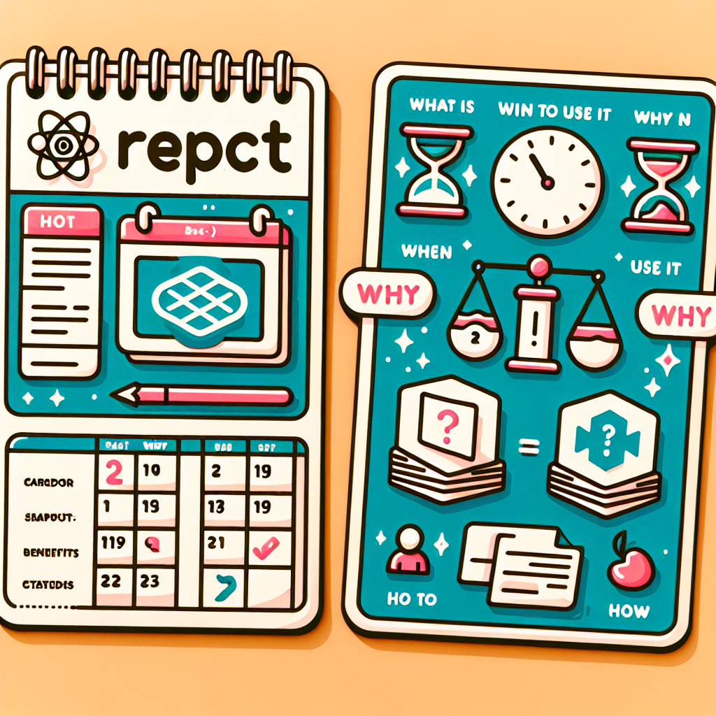 Qué es React, cuándo usarlo, por qué y cómo usarlo