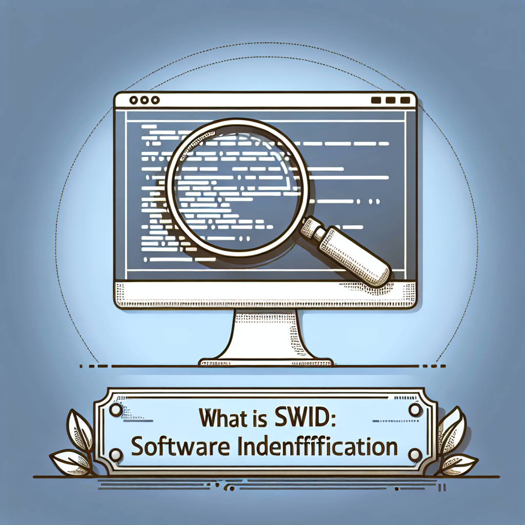 Qué es SWID: identificación de software