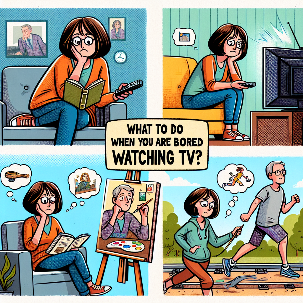 Qué hacer cuando te aburres viendo la tele