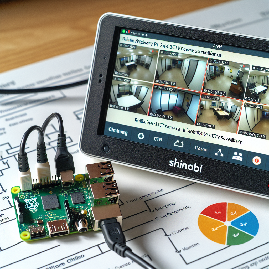 Raspberry Pi Shinobi para CCTV 24/7 fiable