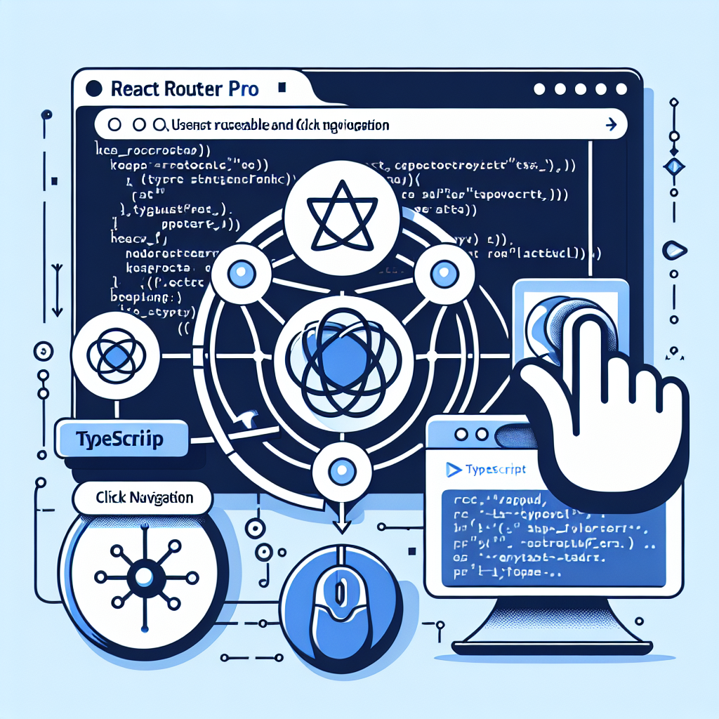 React Router Pro: useRouteNav reutilizable y navegación por clic (TypeScript)