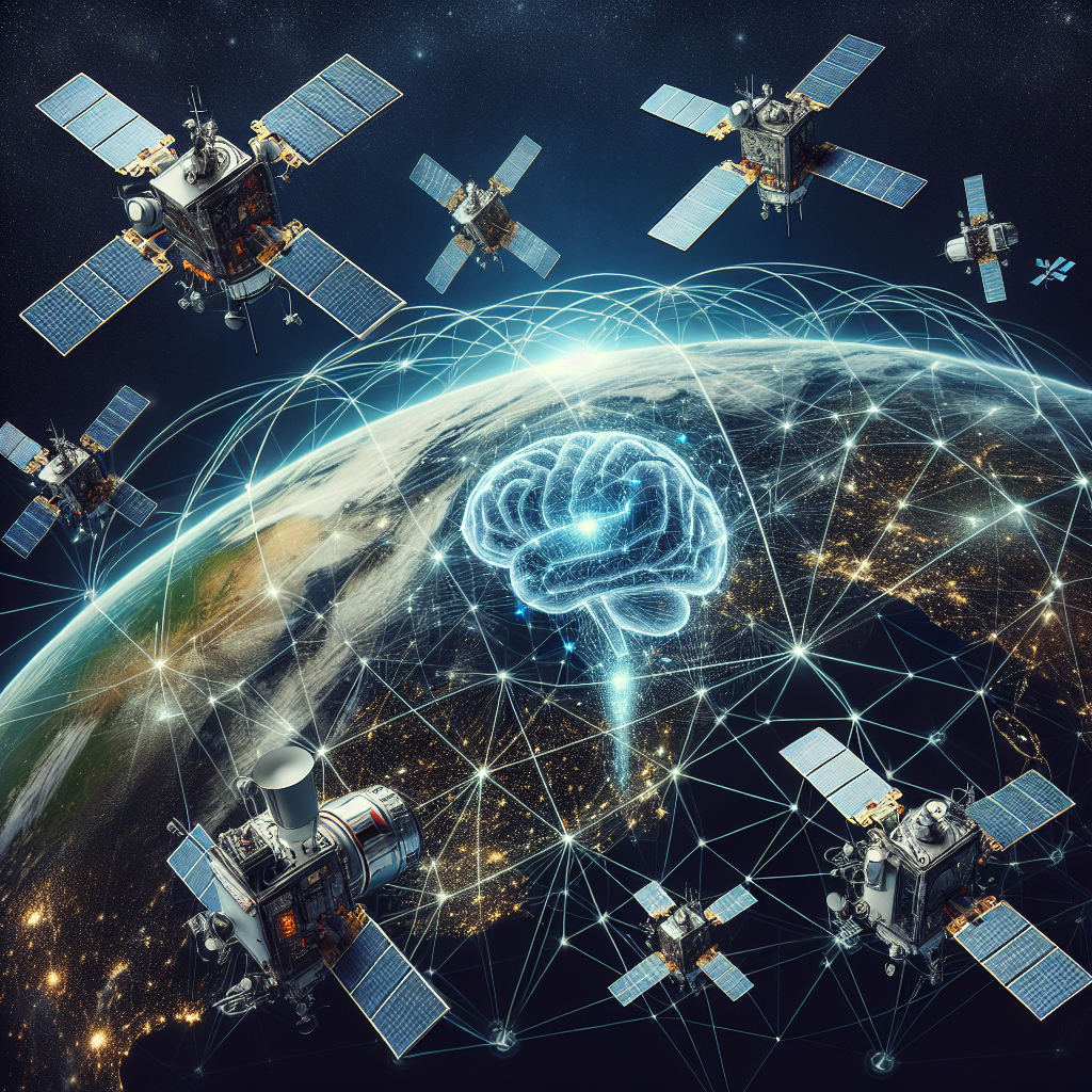 Redes P2P Satelitales: IA en el Borde y Inteligencia Descentralizada