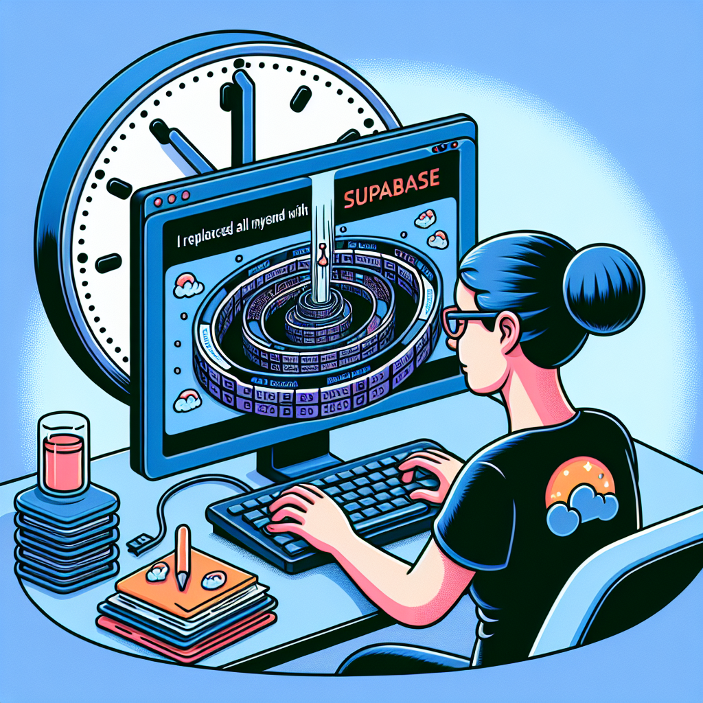 Reemplacé todo mi backend con Supabase en 3 horas
