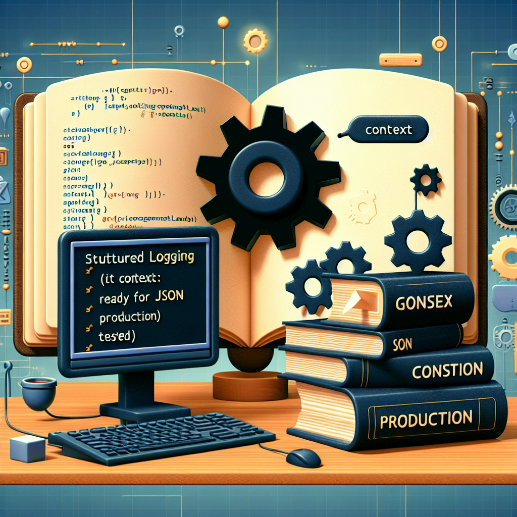 Registro Estructurado en Go: Con Contexto, Listo para JSON y Probado en Producción
