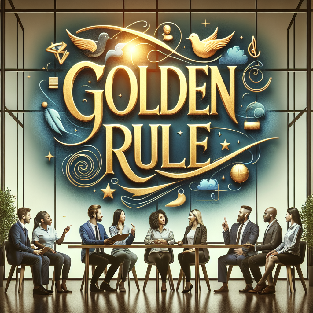 Regla de oro para la comunicación en equipo