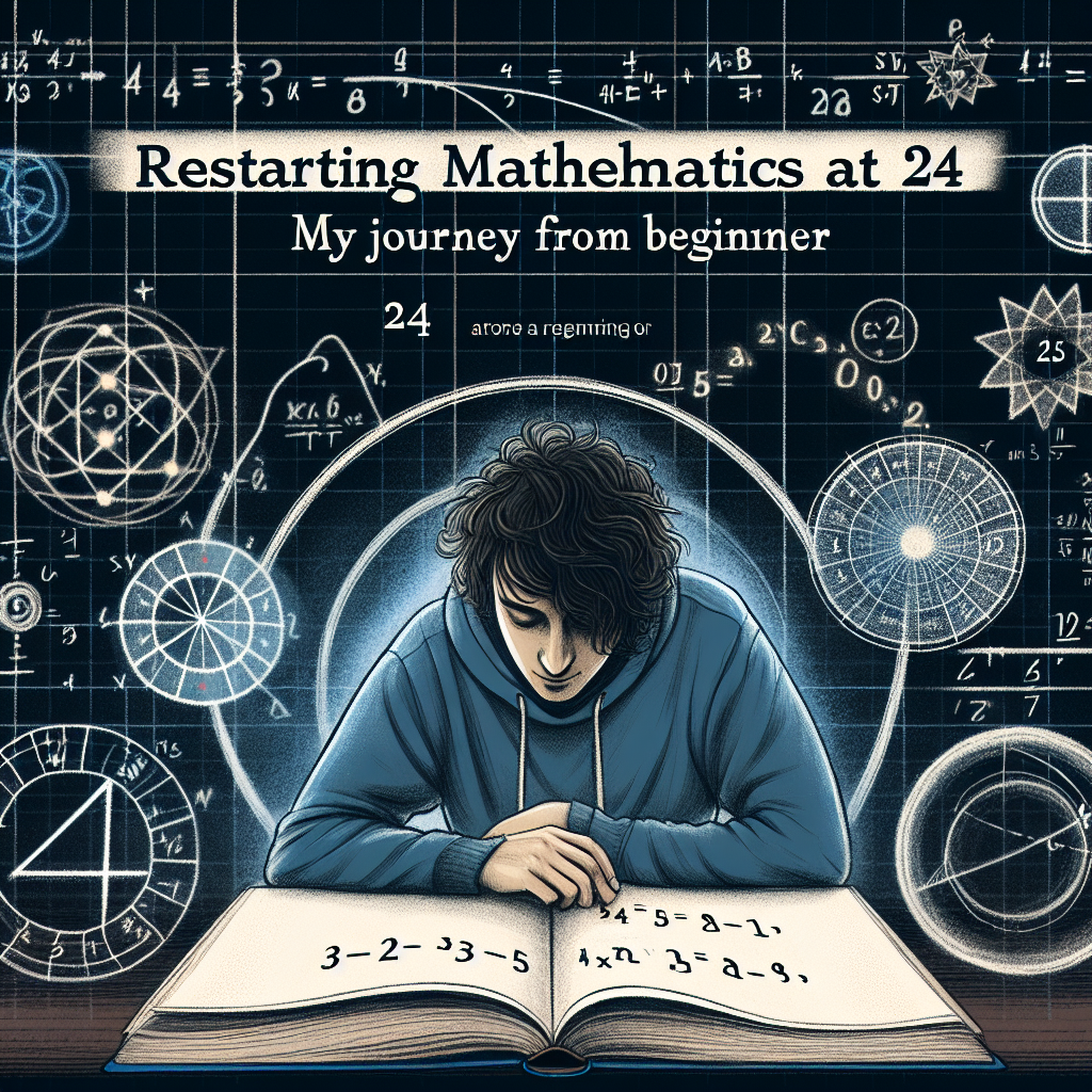 Reiniciar Matemáticas a los 24: Mi Viaje de Principiante