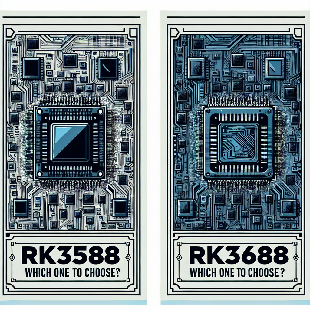 RK3588 vs RK3688: ¿Cuál elegir?