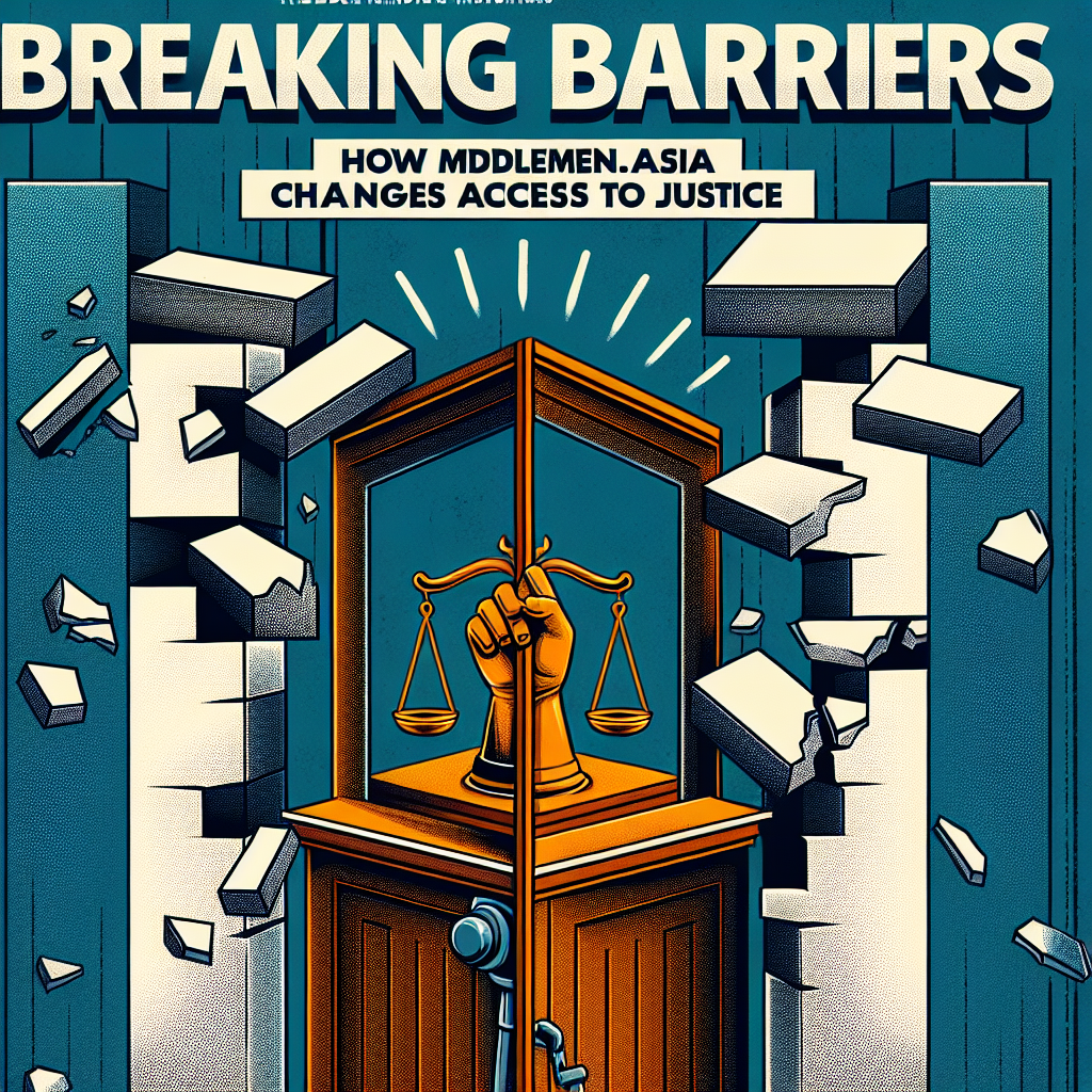 Rompiendo Barreras: Cómo Middlemen.asia cambia el acceso a la justicia