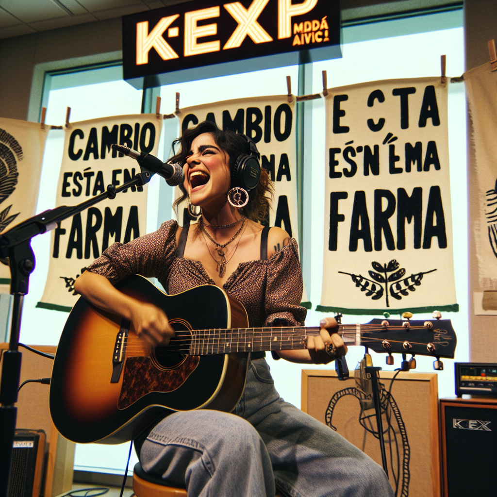 Rosali en KEXP: El Cambio Está en la Forma (En Vivo)