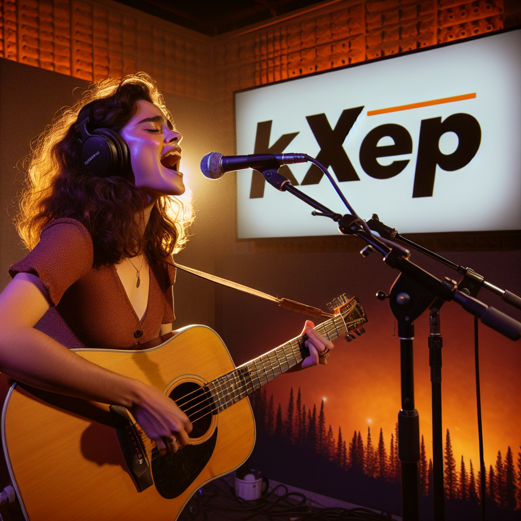 Rosali - Hills On Fire en Vivo en KEXP