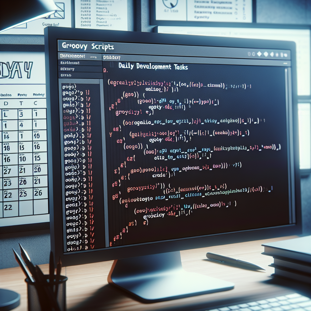 Scripts Groovy para Tareas de Desarrollo Diarias