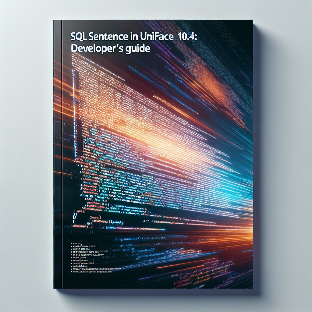 Sentencia SQL en Uniface 10.4: Guía para Desarrolladores