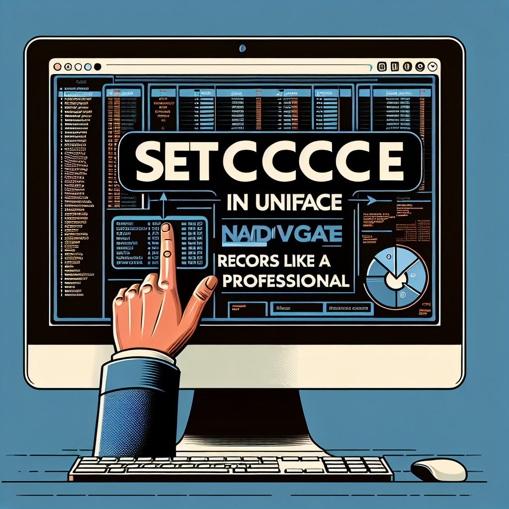 setocc en Uniface: Navega registros de BD como un profesional