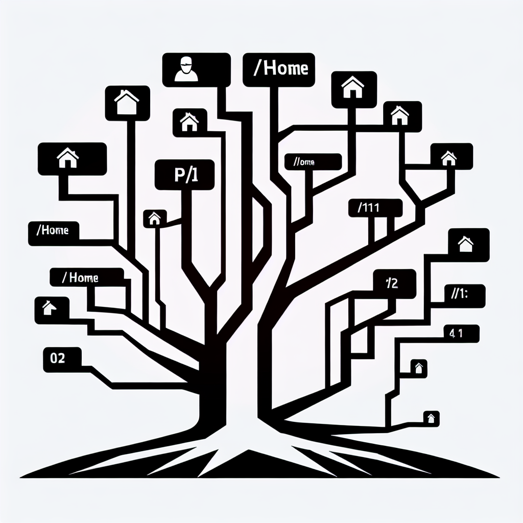 Sistema de Archivos de Linux: de / a /home