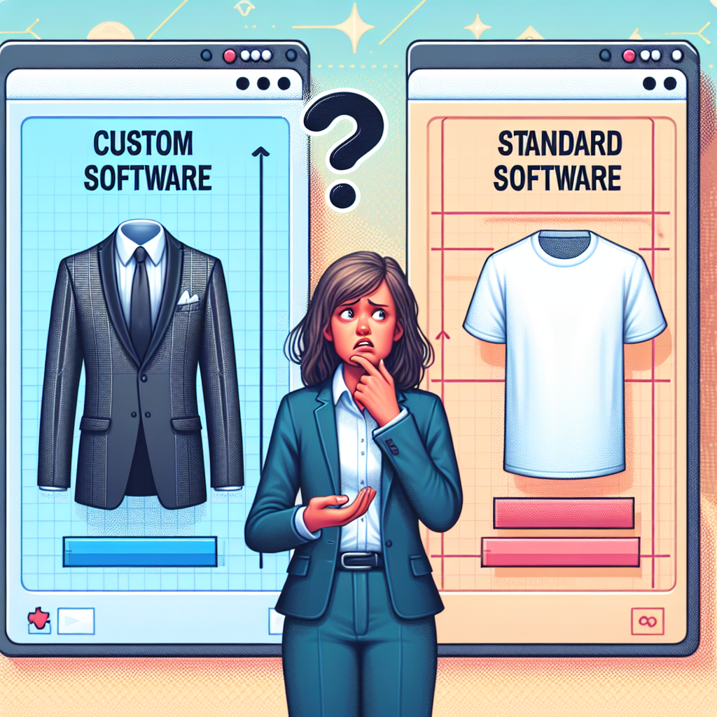 Software a medida vs estándar: ¿cuál elegir?